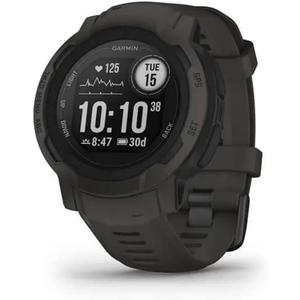 Garmin Instinct 2, Rugged Outdoor Watch with GPS, Built for All Elements, Multi-GNSS Support, Tracback Routing and More, Graphite - 010-02626-10 (45 MM)