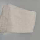 RYB HOME Natural Linen Blended French Door Curtain Privacy Light Filgtering Tricia Window Door Curtain for Patio Sidelight Glass Blind Tie Up Shade for Kitchen, W 26 x L 69 in, 1 Pc