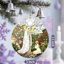 Christian Christmas Ornaments, Christmas Tree Ornaments, Religious Xmas Decorations, Holiday Ornament, Catholic Home Decor, Religious Gift, Faith Gifts for Christian - Virgin Mary