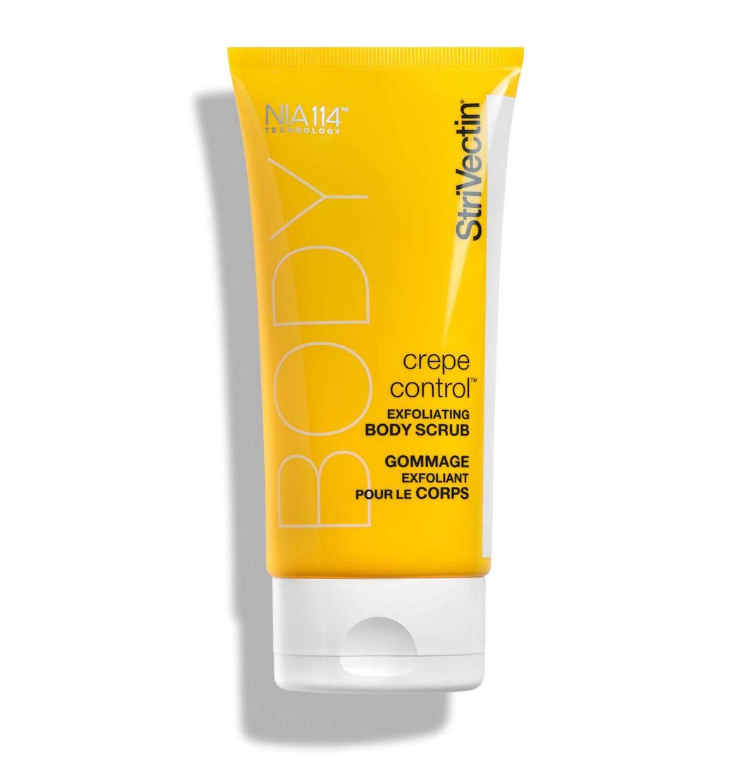 StriVectin Tighten & Lift Crepe Control Exfoliating Body Scrub, Targets Crepiness and Rough, Dull Skin, 5 Fl Oz, white