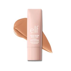 e.l.f. Halo Glow Skin Tint SPF 50, Tinted Moisturizer For Light, Buildable Coverage, Creates A Natural Glow, Vegan & Cruelty-Free, 9 Medium Cool 30ml