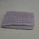 Waffle Bath Mat, Boho Bathroom Rugs Non Slip Washable Super Absorbent Quick Dry Cute Bath Mat Farmhouse Bathroom Decor, 24''x16'' Lavender Cream