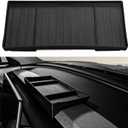 BASENOR 2026 Tesla Model Y/3 Center Console Behind Screen Storage, Dashboard Hidden Organizer, Tissue Holder for 2025 2026 Model Y Juniper 2024-2026 Model 3 Highland