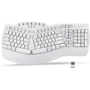 Perixx Periboard-612 Wireless Ergonomic USB Split Keyboard, US English Layout