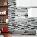 Art3d 20-Sheet Peel and Stick Kitchen Backsplash Tiles, Self-Adhesive Wall Tiles for Kitchen and Bathroom, 12"x12", Marble Grey