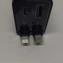 LISEN Retractable Car Charger, Gifts for Him Her, Car Adapter USB C Fast Charger, gifts for Mothers Day Travel Essentials kits Car Accessories for Men Women Gifts for iPhone 17 16 15 14 13 Samsung S26 (Grey)