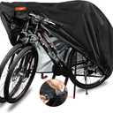 Indeed BUY Bike Cover for 1, 2 or 3 Bikes Waterproof Bicycle Cover Outdoor Bike Storage Covers XL XXL 420D Heavy Duty Rain Sun UV Wind Proof for Mountain Road Electric Bike etc