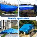 16 x 16 Ft Pool Ground Cloths,Swimming Pool Waterproof PE Swimming Pool Liner Pad for Protect Above Ground Pool Blanket for 8ft to 15ft Frame Above Ground Pools Accessories Prevents Punctures