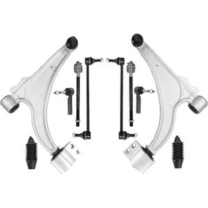 Control Arm, Front Suspension Kit Sway Bar Tie Rod Boot