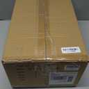 3-Light Bathroom Light Fixtures, Modern Vanity Lights, Brushed Nickel Metal Wall Lamp with White Marble Glass for Bathroom, Mirror, Living Room, Bedroom, Cabinet, Porch, Hallway, E26 Base