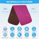 U-pick Cooling Towels (40"x12"),Cooling Towel for Neck and Face,Soft Breathable Ice Towel for Gym,Yoga,Workout,Sport,Camping,Cruise