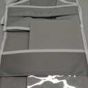 Ofiray-home Hanging Diaper Organizer for Changing Table,Cribs,Car,Playard or Wall & Nursery Organization-Durable 2-Tier Diaper Organizer with Mesh Pockets and Viewable Design, Won't Deform, Light Gray