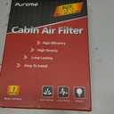 Puroma Cabin Air Filter with Activated Carbon, Replacement for CF11854, CAF1941P, Nissan: 27277-4BU0A and B7277-4BU0A, Compatible with Nissan Qashqai, Rogue, Rogue Sport