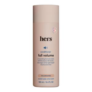 HIMS hers Full Volume Conditioner - Volumizing Conditioner for Women with Biotin - Adds Lightweight Volume, Shine & Bounce - Coastal Cedar Citron - 6.4 fl oz