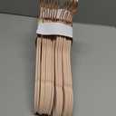 MIZGI Premium Velvet Hangers (30 Pack) Heavy Duty - Non Slip Felt Hanger - Blush Pink - Rose Gold 360 Degree Swivel Hooks,Space Saving Clothes Hanger,Durable Strong for Suits,Coats,Dress