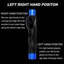 Golf Grip Trainer, Golf Swing Trainer, Golf Club Grip Training Aid to Help Train Correct Hand Position, Golf Accessories Practice Tool, 1 Pack Blue