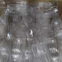 Plastic Bud Vases in Bulk Small Clear Flowers Vases for Centerpieces Wedding Decorations Home Banquet Formal Dinners Party Table Decor, 2.64 x 6.69 Inch (120 Pcs