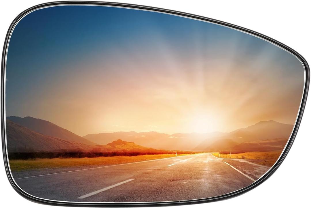 Passenger Side Mirror Replacement for Honda Accord 2018 2019 2020 2021 2022 - Right Side Mirror Glass, Rear View Mirrors Glass with Power Heated