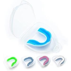 AITUSI Kids Youth Mouth Guard for Sports, Boys Girls Mouthguard for Football Boxing MMA Lacrosse Basketball Taekwondo Karate Wrestling (5 Pack), Set of 2 AITUSI Kids Youth Mouth Guard for Sports, Boys Girls Mouthguard for Football Boxing MMA Lacrosse Basketball Taekwondo Karate Wrestling (5 Pack), Set of 2