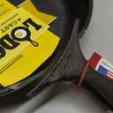 Lodge 10.25 Inch Cast Iron Skillet  Pre-Seasoned Frying Pan with Teardrop Handle  Oven, Stovetop, Grill & Campfire Use  Made in USA  Durable, Non-Toxic, Even-Heating Cookware  Black