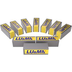 Paint Scraper Carbide Blades Double-Edged Reversible Replacement Blade (2.38"(60mm), 10packs) By LU&MN