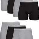 Hanes Men's Assorted Boxer Briefs 7-Pack (X-Large, 7 Pack - Assorted)