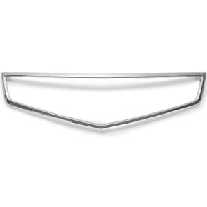 HECASA Front Grille Surround Molding Trim Compatible with 2006 2007 2008 Acura TSX Chrome Grille Grill Molding Frame Replacement for AC1210108 71122SECA02