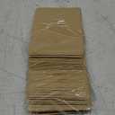 Blisstime Stand Up Pouches, 50 Pack Kraft Paper Bags with Matte Window and Tear Notch Resealable Bags for Small Business Home Use (4.7 X 7.9 Inches)