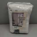 Pleated Curtains 105 Inches Long for Living Room Bedroom Light Filtering Custom Made Pinch Pleat Linen Curtains Memory Shape Trained Sliding Glass Door Sheer Curtain Cream Ivory Pleated Drapes (40"W x 105"L (Pack of 2), Natural)