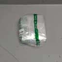 APQ Clear Gusseted Poly Bags, 5 x 2 x 12 Inch. Pack of 100 Gusseted Plastic Bags 1 Mil Thick for Favors with Open Top. Clear Plastic Bags for Packaging Cookies, Popcorn, Candies, Homemade Bread