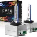 DMEX D3S HID Headlight Bulbs Xenon 35W Replacement 66340 42403 42302 - Pack of 2, 6000K Cool White (Not fit Halogen Headlamp)