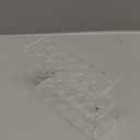 12 Sockets Clear Acrylic Test Tube Rack 10ML Test Tubes,Plastic Centrifuge Tube Holder Stand