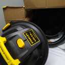 Stanley - SL18116P Wet/Dry Vacuum, 6 Gallon, 4 Horsepower Black