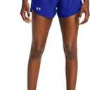 Under Armour Women's Fly by Shorts (Medium, (401) Royal / Royal / Reflective)