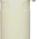 Stanley IceFlow Fast Flow Water Bottle | Angled Spout Lid | Lightweight & Leakproof for Travel & Sports | Insulated Stainless Steel | BPA-Free (36 Ounces, Cream Glimmer)