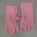 SUNUV LED Gloves for Gel Nails, UPF 50+ Anti UV Gloves for Gel Nail Lamp, Professional UV Gloves for Nail Techs