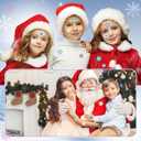 Tenceur 1000 Pcs Winter Snowflake Stickers for Kids, 55 Designs Snowflake Stickers Self Adhesive Winter Christmas Funny Cartoon Xmas Adhesive Gifts Seal for Envelopes Scrap Booking Christmas Party