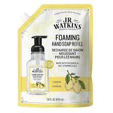J.R. Watkins Gel Hand Soap Refill Pouch, Scented Liquid Hand Wash for Bathroom or Kitchen, USA Made and Cruelty Free, 34 fl oz, Lemon, 2 Pack
 