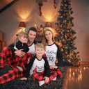 ANGELGGH Matching Christmas Pajamas for Family, Cute Vacation PJs Sets for Couples/Women/Men, Xmas 2 Piece Jammies Sleepwear