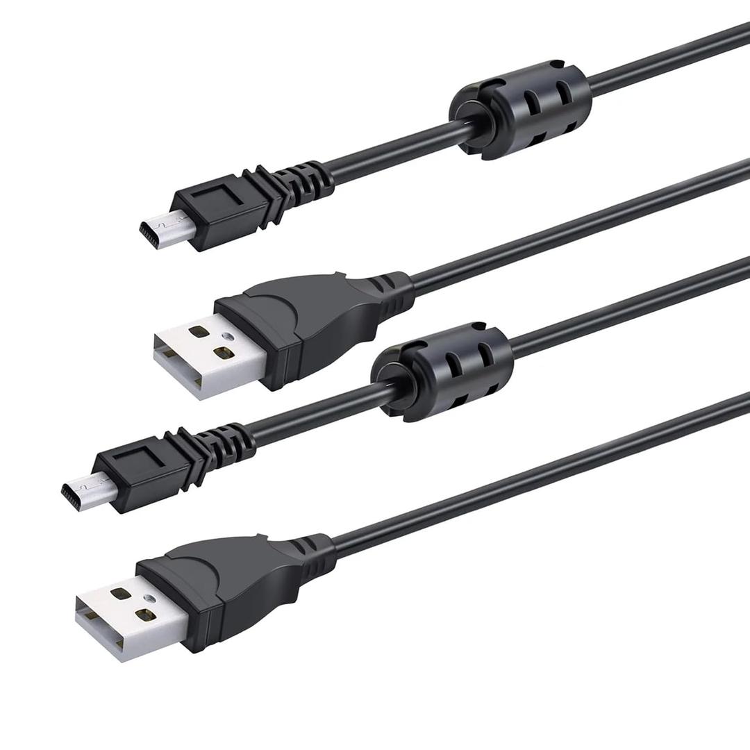 1 Pack Replacement USB Camera Data Cord for Fujifilm X10, X20, XF1, FinePix S4500 S4200 JX650 JX660 JX675 JX680 AX385 AX500 AX510 AX550 J100 J26 J27 J28 J29 J30 J32 J35 Charger Charging Cable & More