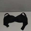 Warner's Women's Easy Does It Underarm-smoothing With Seamless Stretch Wireless Lightly Lined Comfort Bra Rm3911a (Medium, Rich Black)