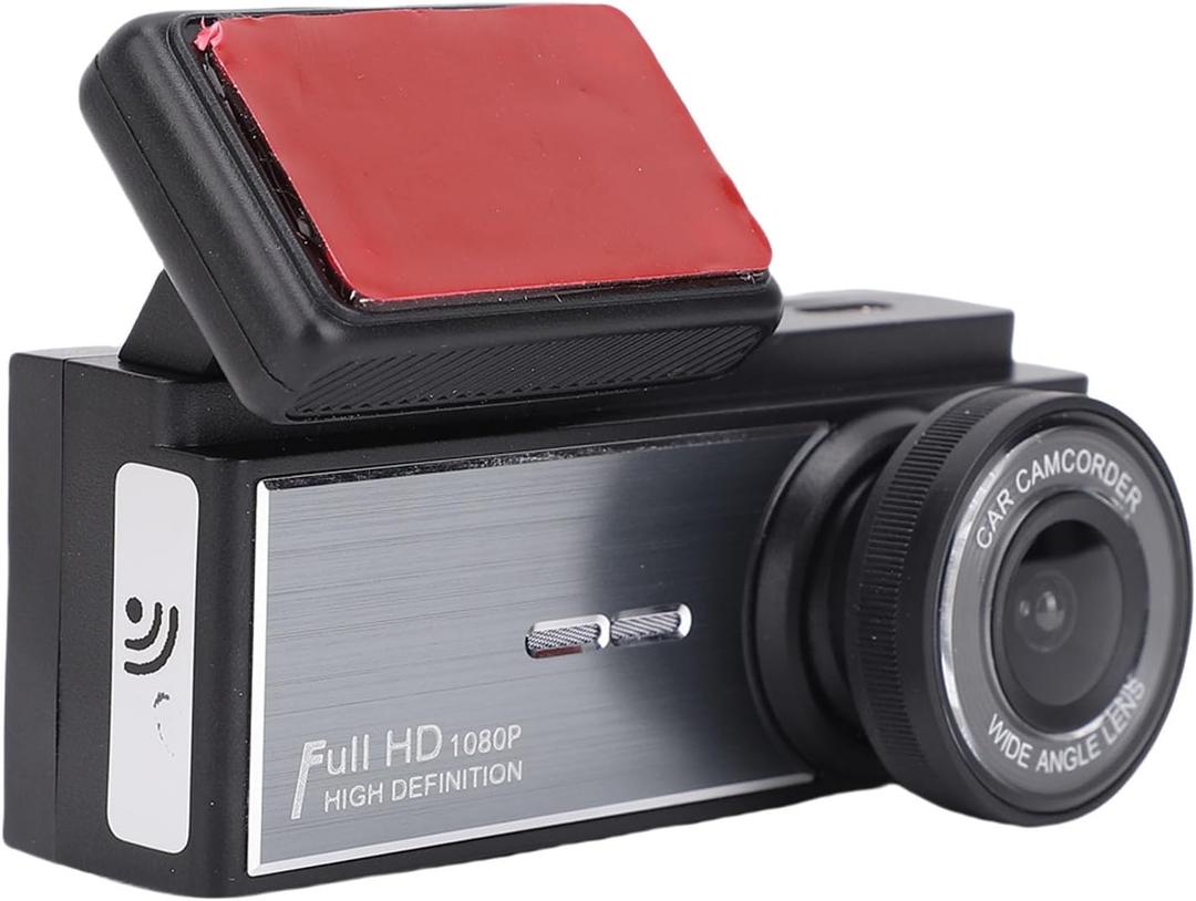 Triple Car Camera, 1080P Front Rear Inside Dash Cam with 2.0 HD Screen, 170° Wide Angle Night Mode, Real Time Monitoring, Automatic Rearview Switching Function