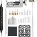 Watch Link Removal Tool Kit, Watch Band Adjustment and Resizing Tool Set with Double-Head Hammer, Metal Watch Band Link Remover, Strap Holder, Spring Bar Tool, 108PCS Spring Bars (8-23mm), Watch Pin Punches, Cleaning Cloth, with User Manual