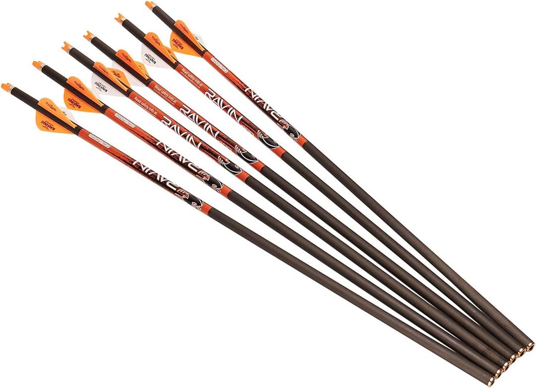 Ravin Carbon Crossbow Arrows 400 Grain .003 - Six Pack
