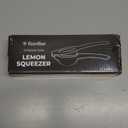 Premium Lemon Squeezer Stainless Steel - Heavy Duty Lime Squeezer, Lemon Juicer Manual With Comfortable Handle For Extracting All Juice Possible - Hand Citrus Juicer