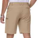 MAGCOMSEN Hiking Cargo Shorts for Men Quick Dry Lightweight Outdoor Golf