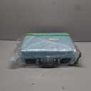 Victrola Journey Bluetooth Portable Suitcase Record Player  with Built-in Speakers, 3 Speed Vinyl Record Player, RCA Out, Headphone Jack (Aqua Turquoise)