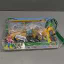 Melissa & Doug The Wheels on The Bus Song Puzzle – 8Piece Wooden Peg Puzzle with LightActivated Sounds, Music Learning Toy for Toddlers and Preschoolers Ages 2+