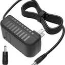 12V AC DC Portable DVD Player Charger Power Adapter Compatible with Sunpin, Sylvania, DBPower, Craig, Cooau,Phillips, YOTON, ieGeek, Synergy, Wonnie, Ematic Portable DVD Players