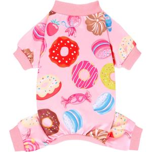 XPUDAC Dog Pajamas Soft Stretchy Dog Clothes for Large Dogs Pet Jumpsuit Cat Apparel-3XL